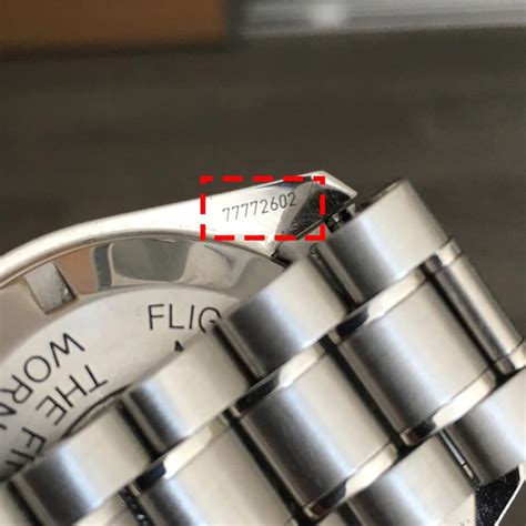 Omega Watch serial number replacement